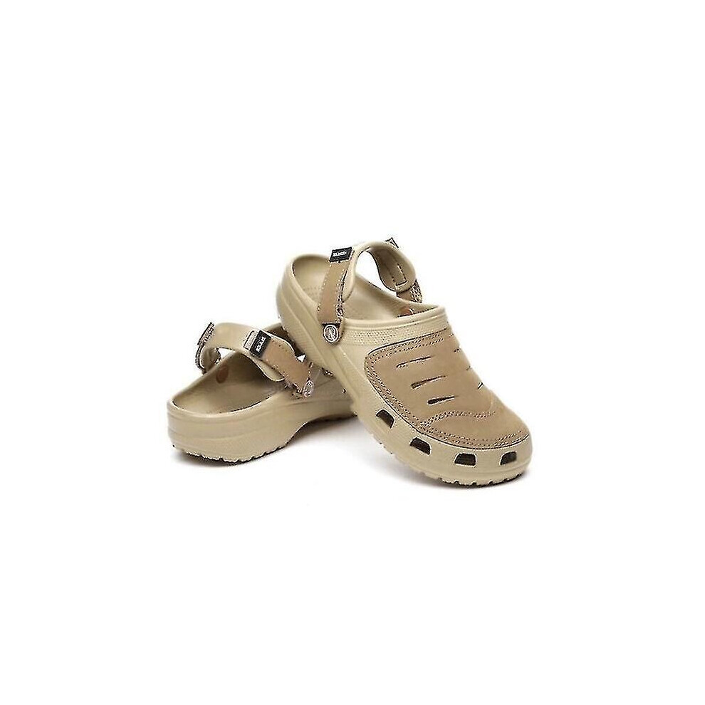 (khaki, M9) Men's Bogota Clog Platform Shoes Slip On Sls Thick Sole Slide Shoes