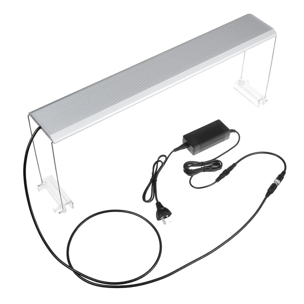 (EU Plug) RGB 252LED 40W Fish Tank Lamp US/EU/UK/AU Plug fit for 60cm Fish Tank Aquarium Lamp