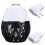 (EU Plug) Colorful LED Torch Flame Flicker Night Light Humidifier Aroma Oil Diffuser Air Purifier 2