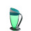 (Black) Portable USB Mini Moonlight Cup Humidifier Air Light Face Diffuser Fresher Mist Maker 12