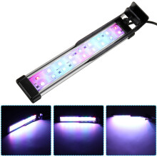 (AU Plug) 22CM 18LED RGB Aquarium Fish Tank Light High-bright Double Drainage Water Lamp