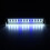 (EU Plug) 8W 26 LED Aquarium Fish Tank Light Panel Blue+White Lamp Adjustable Aluminum 3