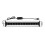 (EU Plug) 8W 26 LED Aquarium Fish Tank Light Panel Blue+White Lamp Adjustable Aluminum 9