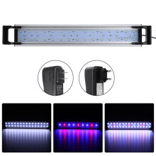 (EU Plug) 16W 60cm LED Aquarium Fish Tank Timing Fish Lights Submersible Plant Grow