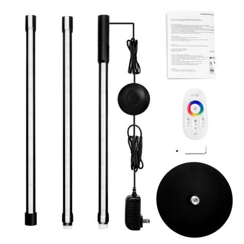 (Type A) Floor Lamp Modern RGB Remote LED Floor App Corner Standing Lamp 1