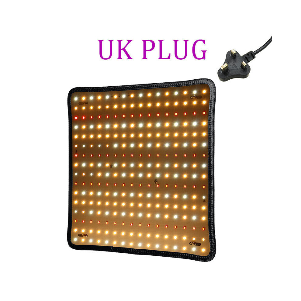 (UK Plug) 30cmx30cm Spectrum 256 LED Grow Light Growing Lamp For Hydroponics Flower Plant