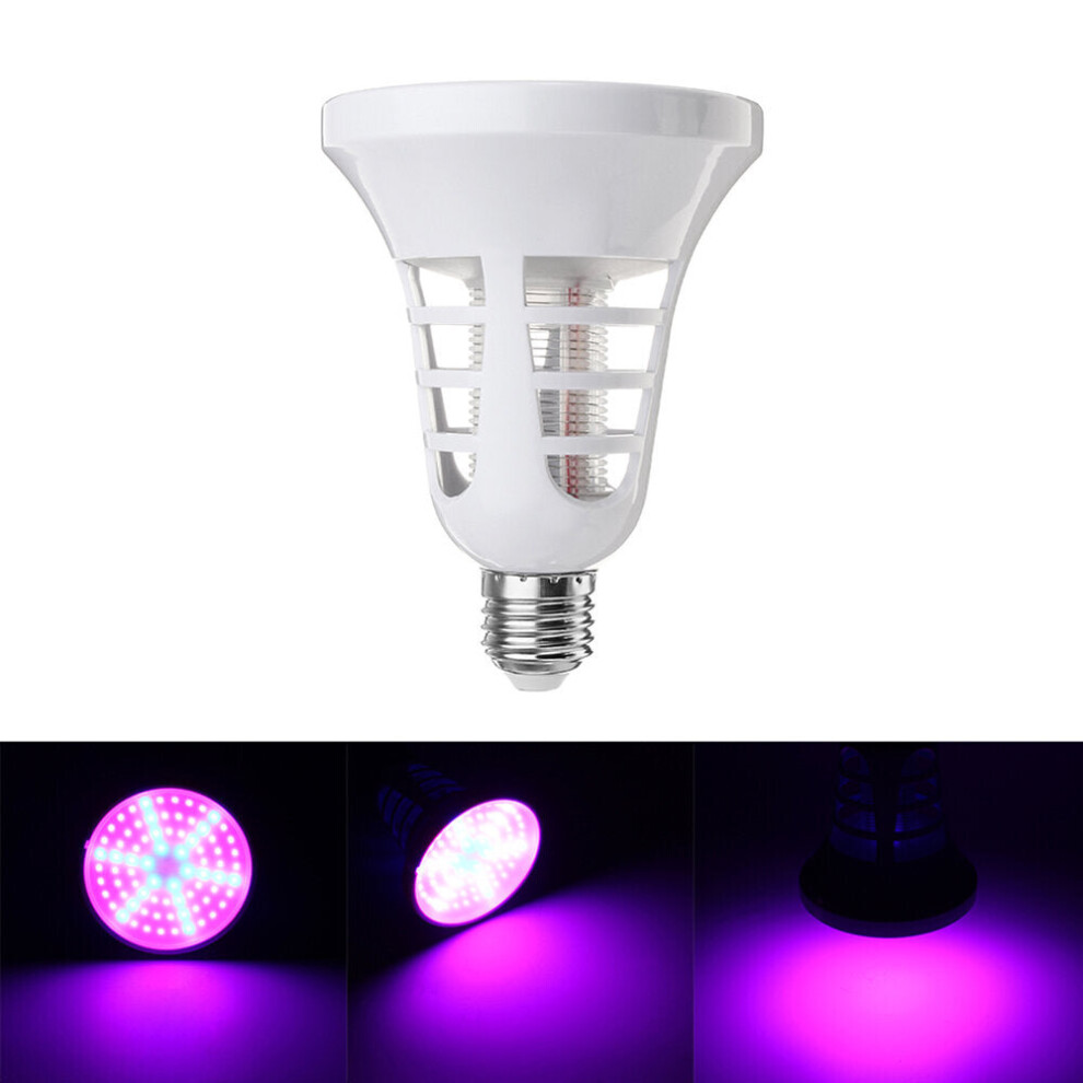 (110V) 8W E27 LED Mosquito Killer Lamp Fly Bug Insect Repellent Bulb Plant Light for Indoor AC110V/220V