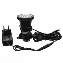 (1 light set) LED Waterproof Colorful Spot Light Aquarium Fish Tank Underwater Pool Light AC100-240V