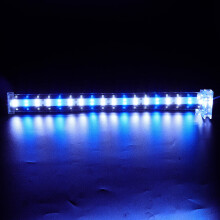 (12W) 3/6/9/12W LED Aquarium Clip Light Fish Tank Aquatic Plant Lamp Decor 110-240V