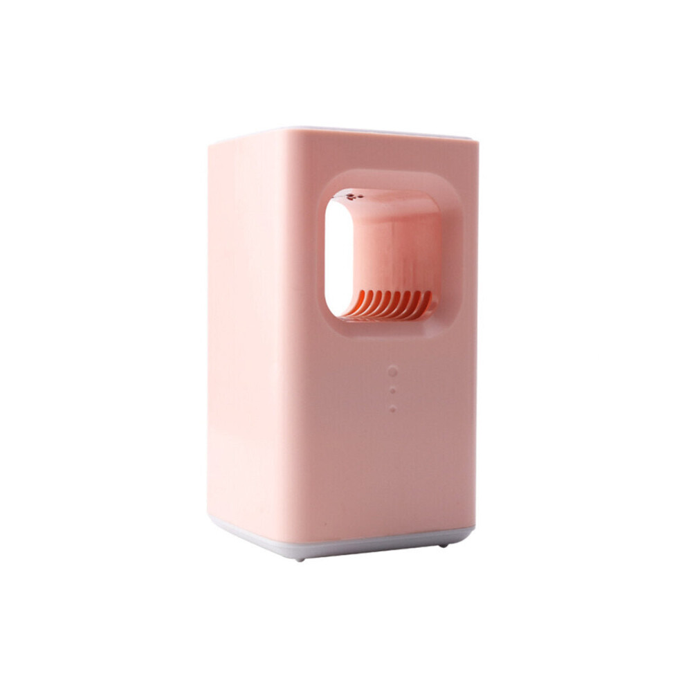 (Pink) Mosquito Killer Lamp USB Low Noise Insect Repellent Mosquito Dispeller For Home Hotel Office