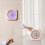 (Beige) Multifunctional Mosquito Killer Lamp Desktop Vertical/Wall Mount Mosquito Lamp With Small Night Light 5