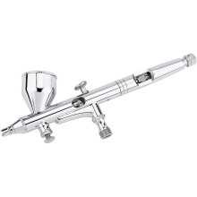 Airbrush Kit, Dual Action Airbrush Kit 0.2mm / 0.3mm / 0.5mm Needle Art Spray Gun For Cake/nail/model