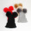 Women's Bobble Hat Double Pom Beanie 2
