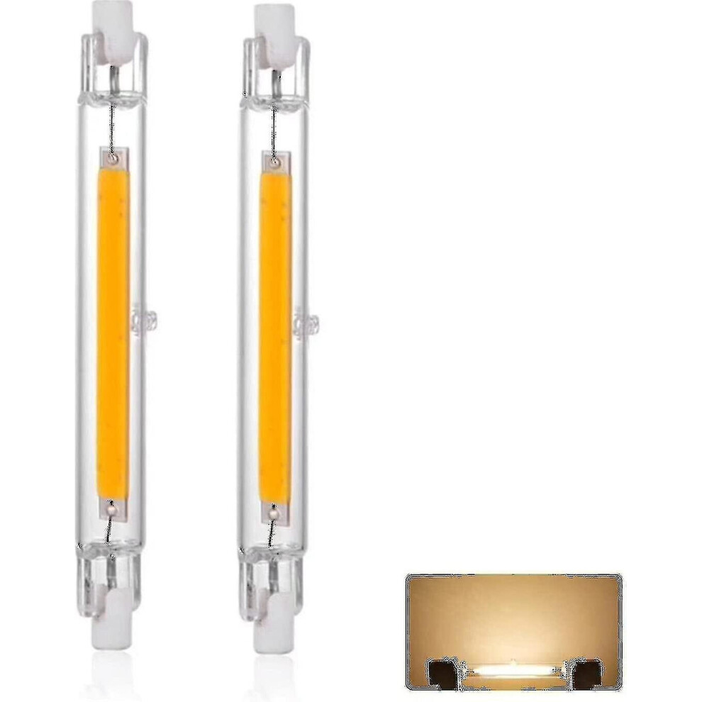 R7s Led Bulb 118Mm 30W Dimmable, Warm 3000K 3000Lm, Linear Replace J118 300W Halogen Lamp White