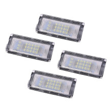 4 Pcs Plate Light 18 Led 3528smd White License Plate Light Compatible E46