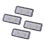 4 Pcs Plate Light 18 Led 3528smd White License Plate Light Compatible E46 1