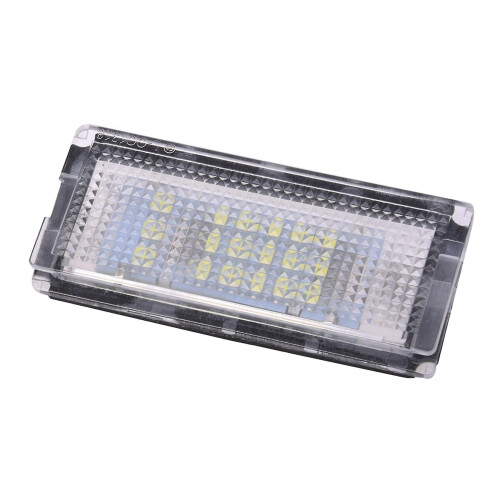 4 Pcs Plate Light 18 Led 3528smd White License Plate Light Compatible E46 2
