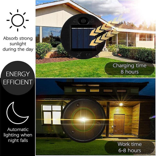 12 Pack Replacement Solar Light Parts Solar Light Replacement Tops Waterproof Led Solar Panel Lante 1