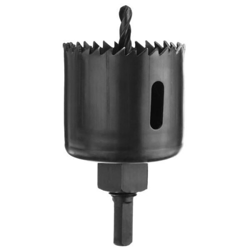(Tooth Shape) Hole Saw Drill Bit Lock Installation Hole Saw