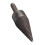 (Hex Shank) Hex Shank/Square Handle Firewood Splitting Drill Bit Wood Cone Drilling Tools Kit 6