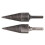 (Hex Shank) Hex Shank/Square Handle Firewood Splitting Drill Bit Wood Cone Drilling Tools Kit 2