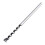 (16mm) 8mm-20mm Twist Drill Core for Woodworking Square Hole Drill Bit Square Auger Drill Mortising Chisel 2