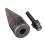 (Hex Shank) Hex Shank/Square Handle Firewood Splitting Drill Bit Wood Cone Drilling Tools Kit 4
