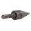 (Hex Shank) Hex Shank/Square Handle Firewood Splitting Drill Bit Wood Cone Drilling Tools Kit 5