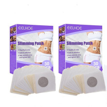 60pcs Eelhoe Slimming Body Shaping Patch Tightens Lazy People's Thin Belly Arms Slimming Navel Sticker 100% Natural