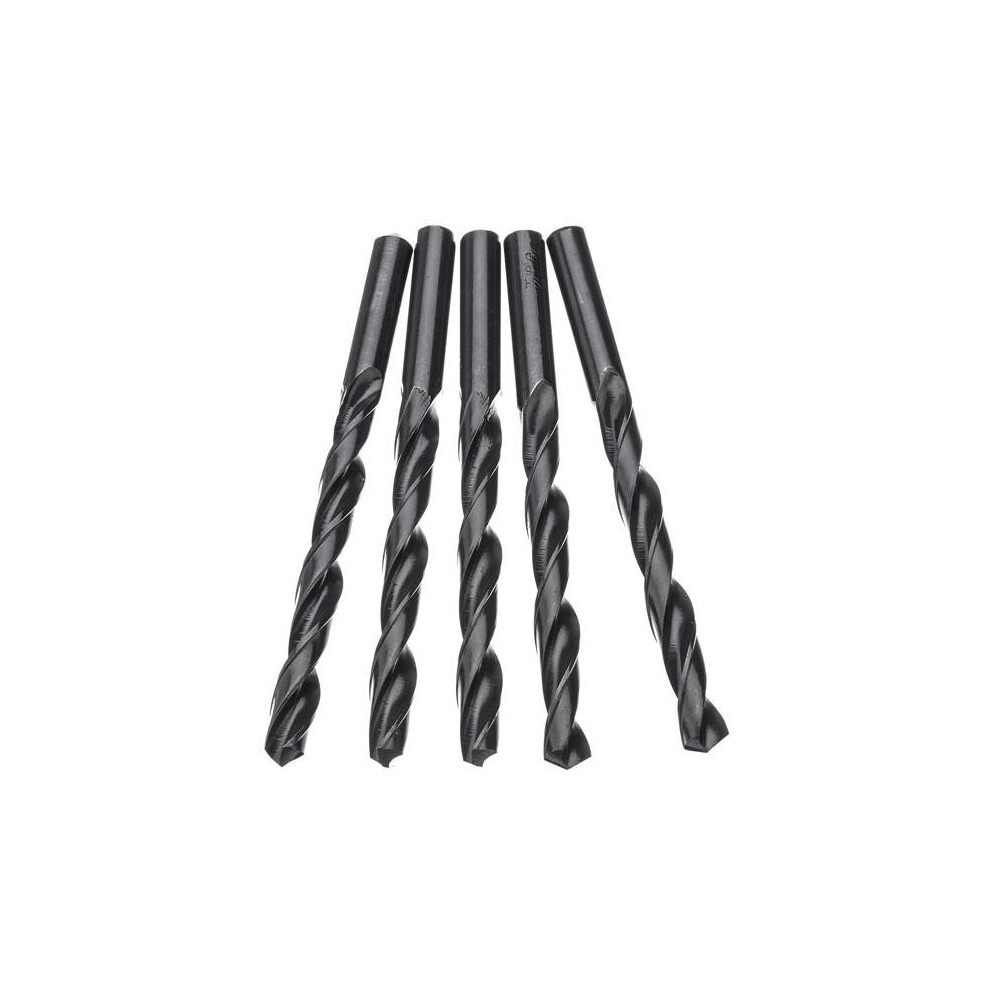 (10.0Mm) 5Pcs 9~12Mm Hss Straight Shank Metric Twist Drill Bit Set Professional Tool 1138392181355