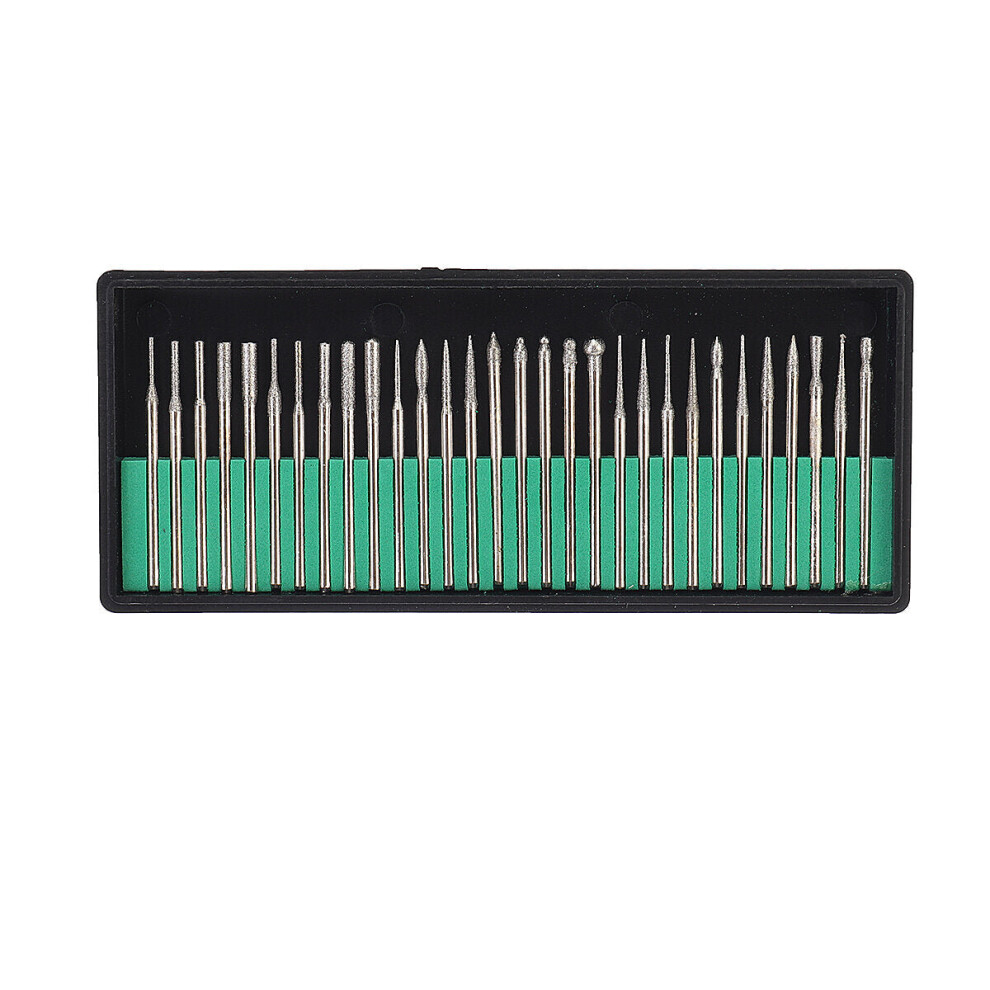 Gzuk 80-180 Grit Sanding Drum Sand Bands With Diamond Drill Bits Polishing Tool