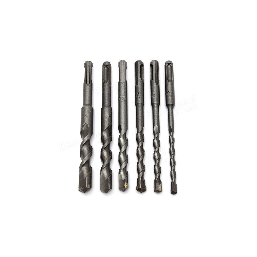 (10Mm) 6-16Mm Round Shank Sds Plus Rotary Hammer Concrete Masonary Drill Bit 1138392181133