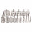 15Pcs 6-50mm Diamond Hole Saw Drill Bit Set 100 Grits Tile Ceramic Glass Marble Drill Bits 9