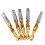 (M4X0.7) 10pcs M3-10 Countersink Drill Bit HSS Titanium Coating M3/4/5/6/8/10 Tapping Chamfering Drill Machine Thread Tap 5