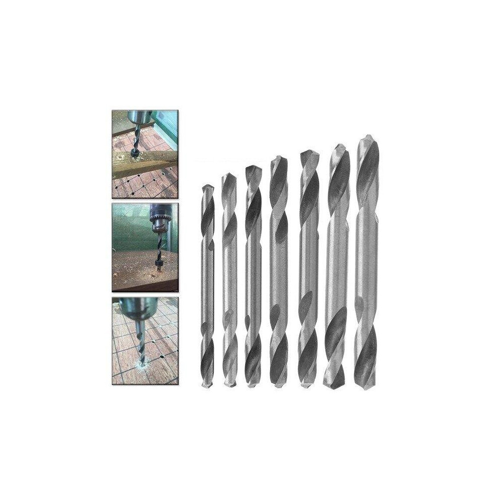 (5.0Mm) 10Pcs 3.2/3.5/4.0/4.2/4.5/5.0/5.2Mm Hss Straight Shank Double Head Twist Drill Bit 1138392185162