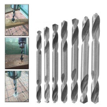 (4.2mm) 10pcs 3.2/3.5/4.0/4.2/4.5/5.0/5.2mm HSS Straight Shank Double Head Twist Drill Bit