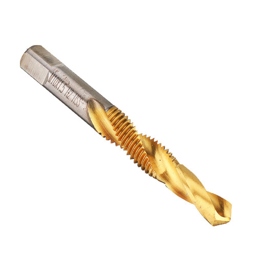 (M4X0.7) 10pcs M3-10 Countersink Drill Bit HSS Titanium Coating M3/4/5/6/8/10 Tapping Chamfering Drill Machine Thread Tap 2