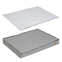 (2XL(120cm x90cmx10CM)) Winter and Summer Combination Orthopedic Dog Bed
