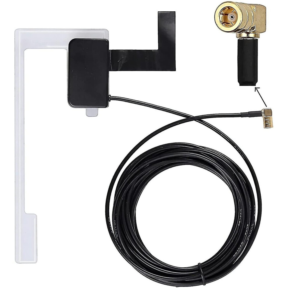 Car Digital Radio Antenna Dab/Dab Fm Aerial Smb Adapter With 3M Cable Window 9172662331042