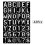 42PCS Stencils Letter and Number Template Reusable Washable Alphabet Stencils Environment-friendly 2