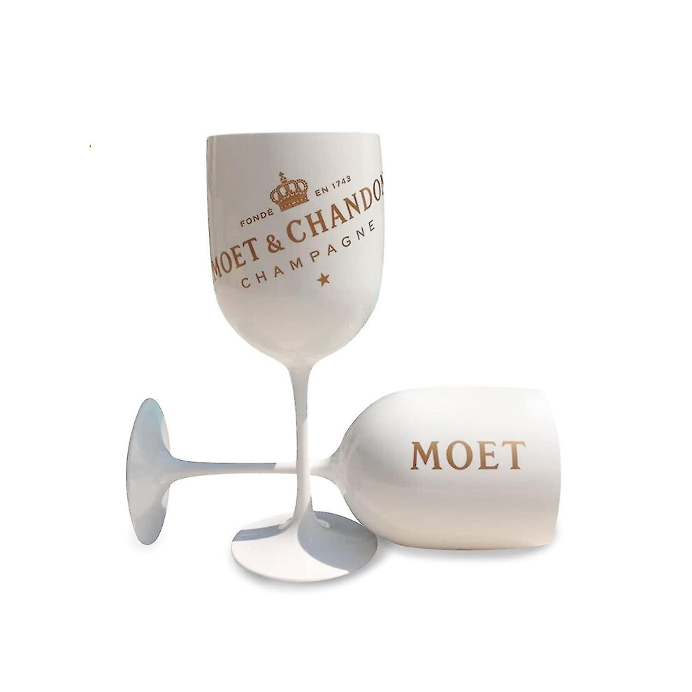 White Champagne Glass For Moet Plastic Champagne Coupes Cocktail Glass Wine Cup Goblet Wine Glass Champagne Flutes