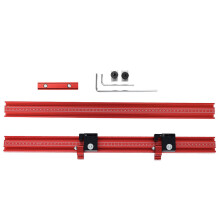Aluminum Alloy Woodworking Extension Guide Rail T-track Connector for Track Saw Rail Parallel Guide System