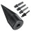 (45mm) Firewood Splitter Drill Bit Round Hexagonal Shank Wood Splitting Cone Reamer 7