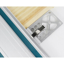 Aluminum Alloy Woodworking 260mm 90 Degree Track Saw Square Guide Rail Electric Circular Saw Track Engraving Machine