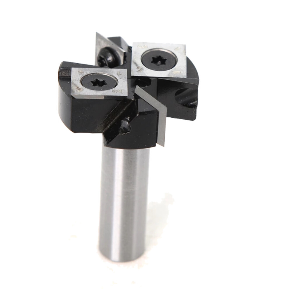 (1/2 Inch) 12Mm 1/2 Inch Shank Router Bit Milling Cutter With Cemented Carbide Insert Woodworking Bits Insert-Style Indexable Cutter 1138392150023