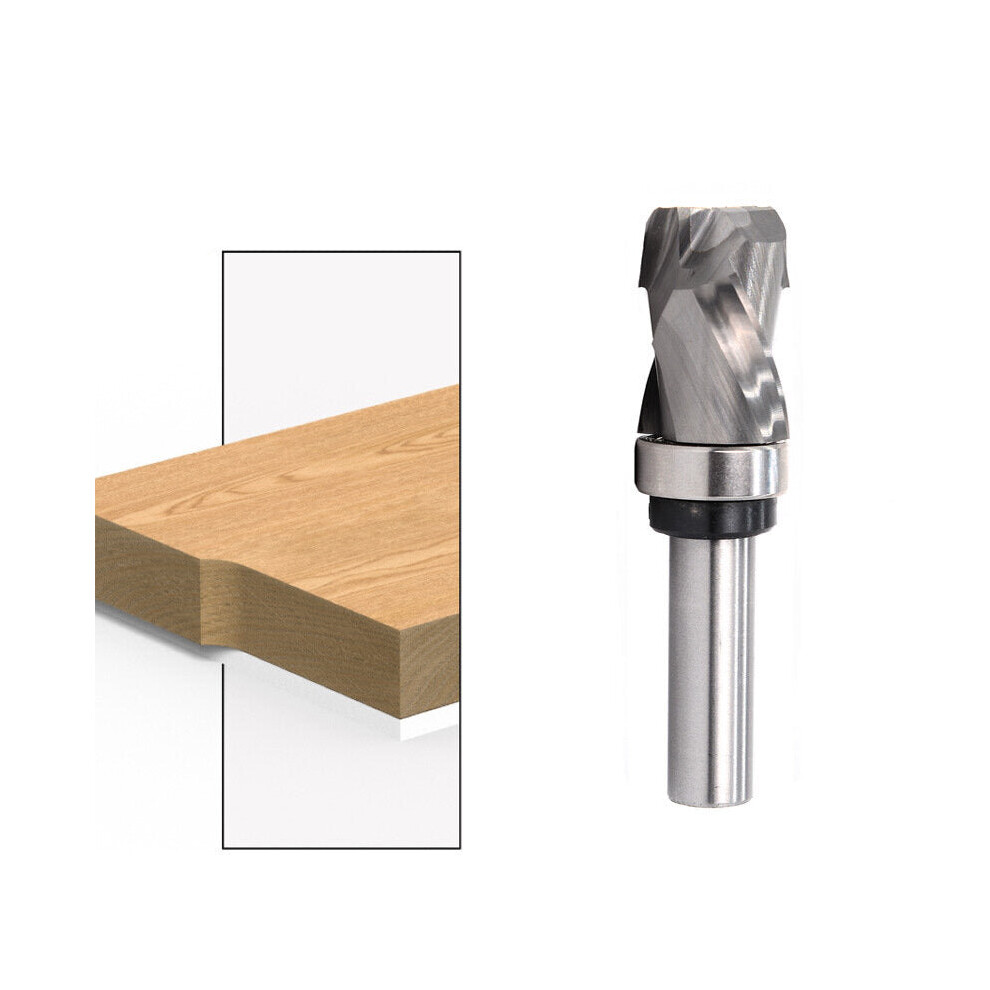(12.7Mm) 6Mm/6.35Mm/12.7Mm Carbide Cnc Router Bit Bearing Ultra-Perfomance Compression Flush Trim Milling Cutter For Wood 1138392148235
