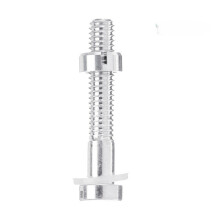 (16.5mm) Aluminum Screw For Turntable Headshell Cartridge Mounting Pure Silver Part