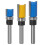 (3pcs 6mm shank set) 1/4inch/6mm Shank Flush Trim Router Bit Pattern Bit Top Bottom Bearing Blade Template Wood Milling Cutter Carpenter 2