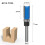 (1/4*1/2*11) 1/4inch/6mm Shank Flush Trim Router Bit Pattern Bit Top Bottom Bearing Blade Template Wood Milling Cutter Carpenter 15