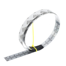 (250cm) 0.6-2.5M Stainless Steel Self Adhesive Metric Ruler Miter Track Tape Measure Miter Saw Scale
